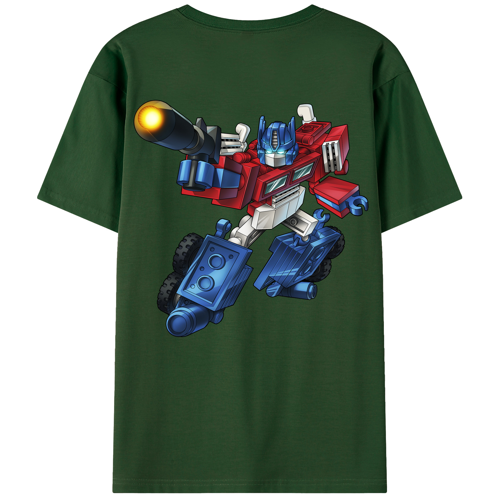 （画像用）  綿100％半袖Tシャツ（背面プリント）